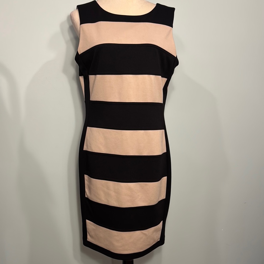 Ellen Tracy striped sheath dress Size 12